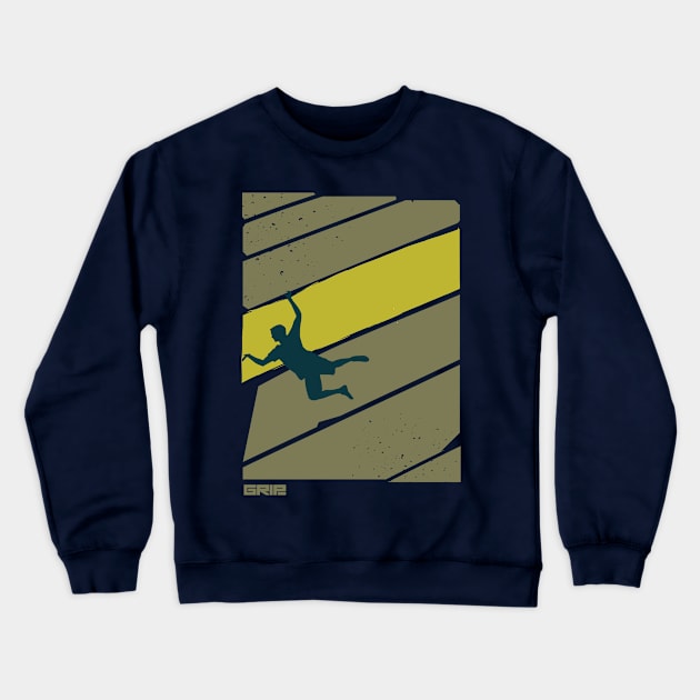 fly Crewneck Sweatshirt by gripclimbing